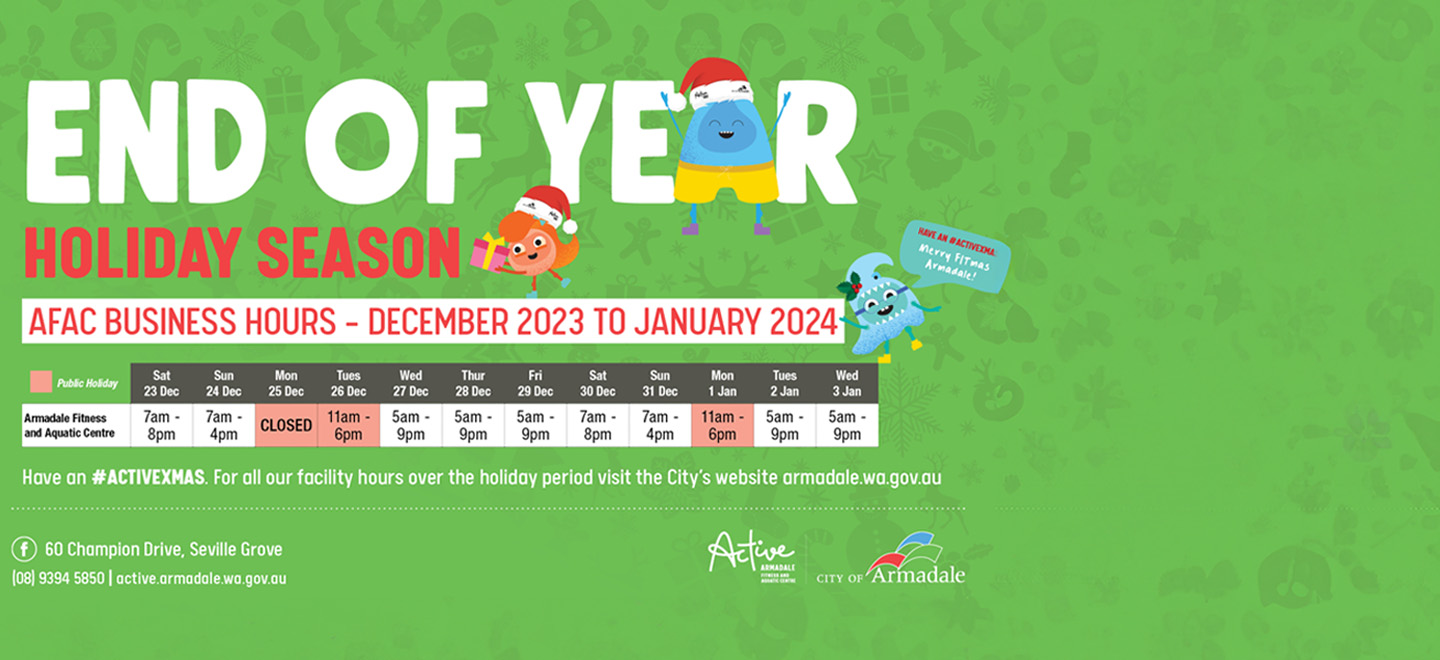 Homepage Armadale Fitness and Aquatic Centre